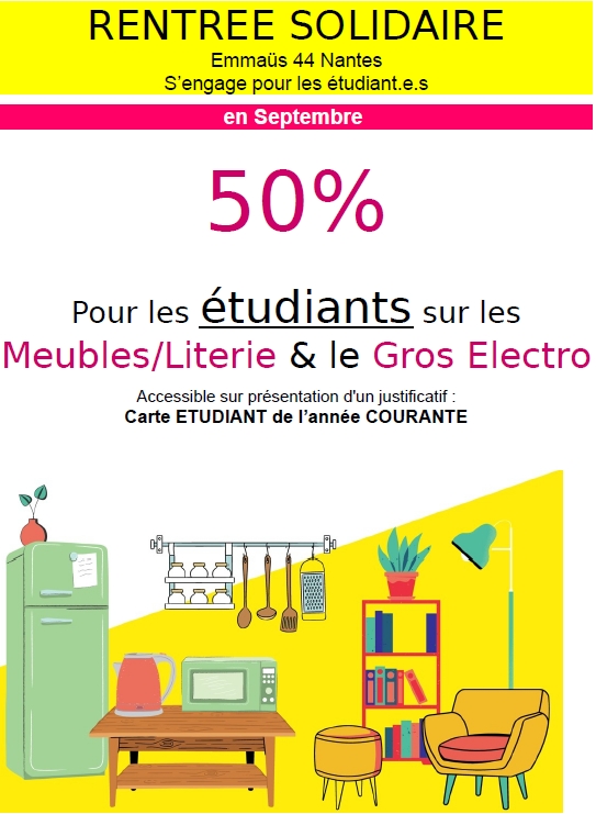 Etudiants 50% rentrée solidaire 202409